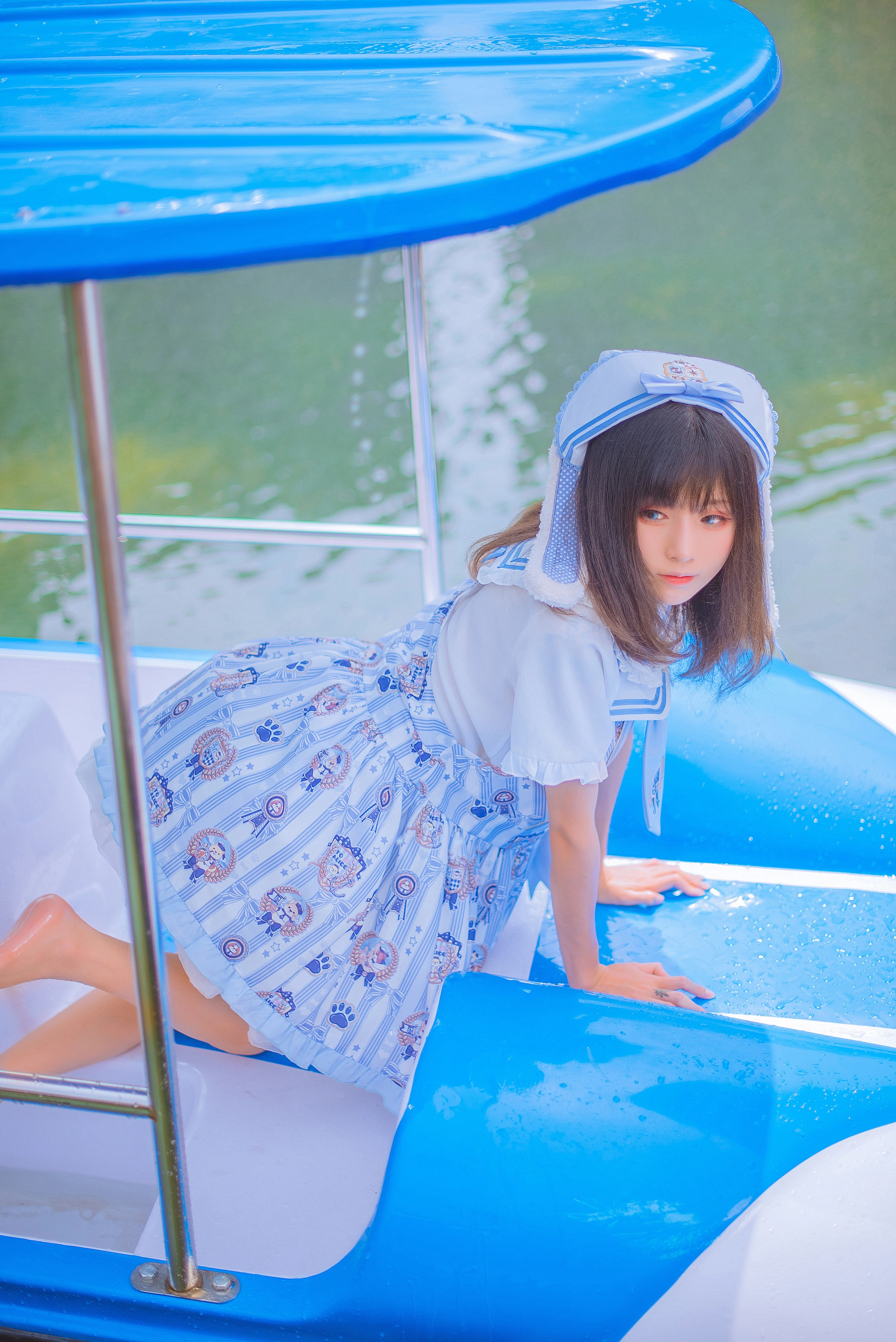 [YITUYU艺图语]2023.10.22 蓝色少女 花京院腥鱼 3